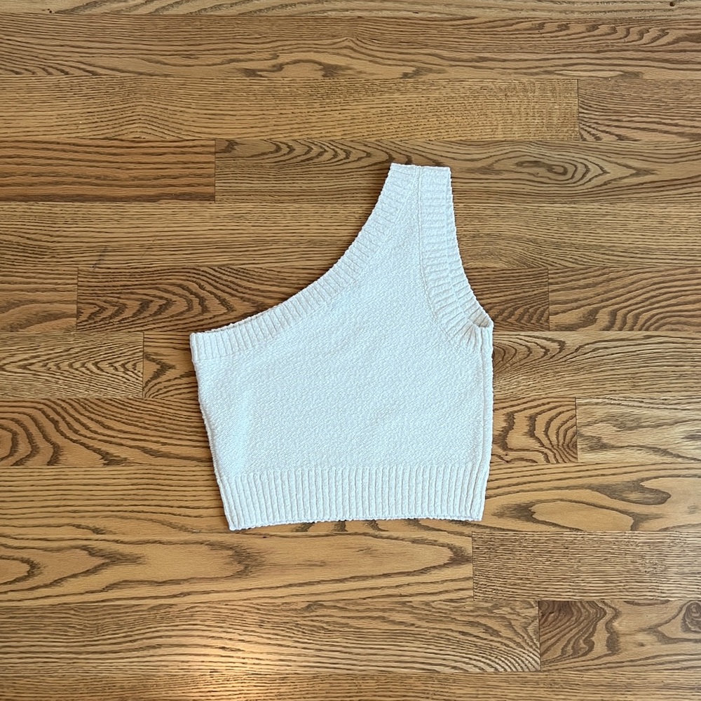 Madewell one shoulder sweater top - size M - Picture 2 of 3